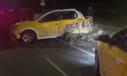 Diyarbakır’da ticari taksiler çarpıştı: Yaralılar var