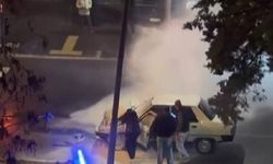 Diyarbakır’da önce kaza yaptı, sonra yandı!