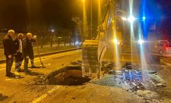 Diyarbakır’da yol çöktü: Sebebi belli oldu!