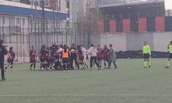 Van'da maç bitti ortalık karıştı: Yumruklar konuştu!