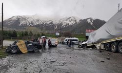 DSİ Şube Müdürü ve şoförü kazada hayatını kaybetti