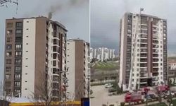 Diyarbakır’da 14 katlı binada can pazarı: Kendilerini dışarı zor attılar!