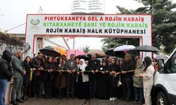 Diyarbakır’da Rojin Kabaiş Halk Kütüphanesi açıldı