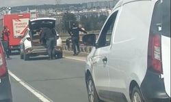 Diyarbakır’daki köprüde hareketli dakikalar!