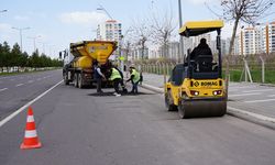 Diyarbakır’daki o yollar onarılıyor: 3 bin ton sıcak asfalt kullanıldı