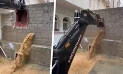 Diyarbakır’ın ilçesini sel vurdu: Faciadan dönüldü