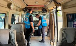 Diyarbakır’da 2 minibüs trafikten men edildi!