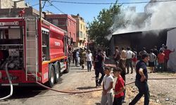 Diyarbakır'da atölyede yangın: Yaralılar var
