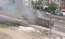 Diyarbakır'da korku dolu anlar: Saniyelerin hayat kurtardığı olay!