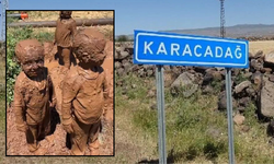 Karacadağ'da çocukların çamur eğlencesi izleyenleri güldürdü!
