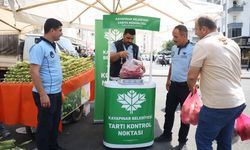 Diyarbakır semt pazarlarında yeni dönem: Tartı kontrol noktası kuruldu