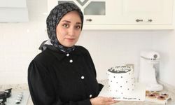 Diyarbakır’da 2 çocuk annesi, evini pastaneye çevirdi