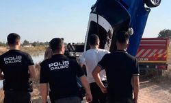 Akılalmaz plan! Dereye uçan otomobilden ölüm senaryosu çıktı
