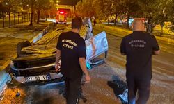 Diyarbakır’da otomobil takla attı: Sürücü ağır yaralandı!
