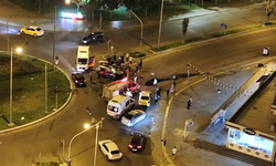 Diyarbakır'da hız tutkusu kaza getirdi: Yaralı var!