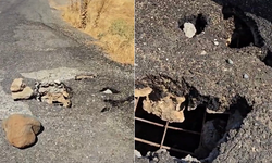 Diyarbakır’da muhtar uyardı, tehlike sinyalleri çalıyor: O yolda her an kaza olabilir!