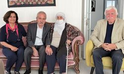 Selçuk Mızraklı, Sadiye Demirtaş'ı ziyaret etti: “Sen niye tek geldin?”