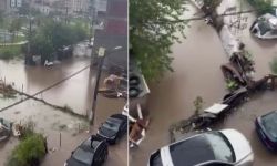 Diyarbakır yağmura teslim: Bir mahalle sular altında kaldı!