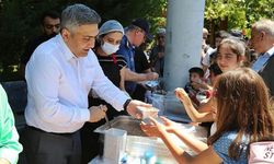 Ergani Belediyesi’nden aşure ikramı