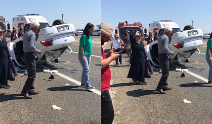 Diyarbakır’da kaza: 1 ölü, 4 yaralı