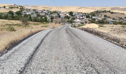 Diyarbakır’da kırsal mahallelerde asfalt çalışmaları