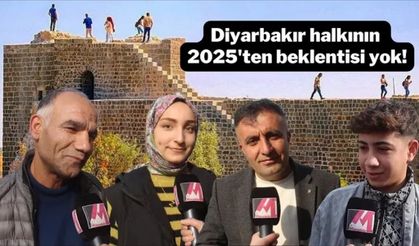 Diyarbakır halkının 2025'ten beklentisi yok!