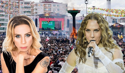 Diyarbakır Newroz'unda tatlı karışıklık: Zeynep Casalini mi Sertab Erener mi?