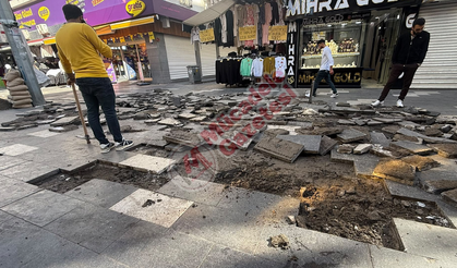 Diyarbakır'da belediye yapmadı, esnaf kolları sıvadı!