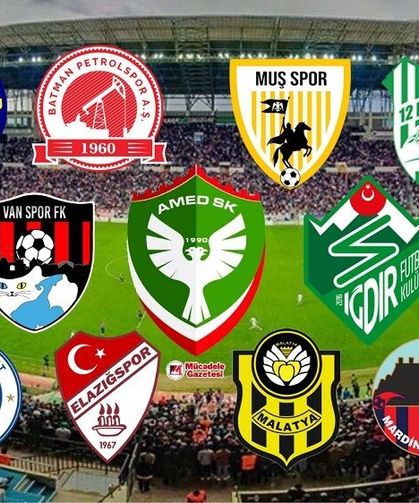 Süper Lig ve 1. Lig'de Doğu-Güneydoğu'dan 7 takım oldu: İşte isimleri