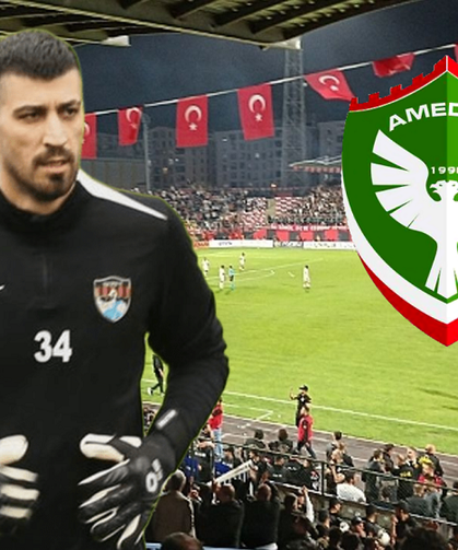 Amedspor kale için ilk imzayı attırdı: 1 yıllık sözleşme imzalandı!