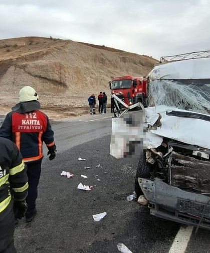 Kahta-Diyarbakır yolunda kaza: Çok sayıda yaralı var
