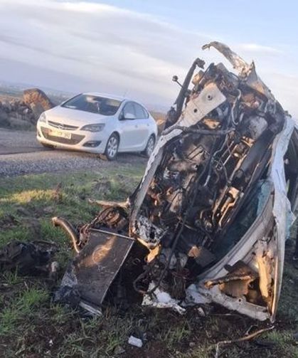 Diyarbakır: Kaza haberini alıp yola çıktılar, kendileri de kaza yaptı