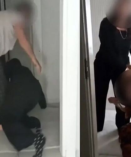 Eşini komşusuyla evinin yatak odasında yakaladı!