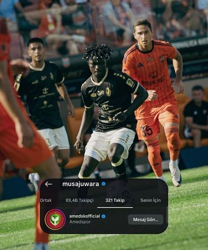 Transferi bitti gibi: Musa Juwara Amedspor’u takibe aldı!