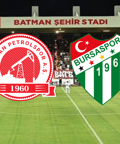 Liderlik yarışında kritik maç: Batman Petrolspor Bursaspor maçı ne zaman?