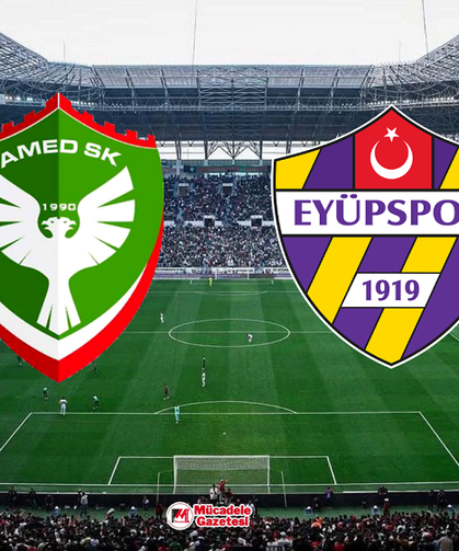 Amedspor Eyüpspor maçı ne zaman, hangi kanalda?