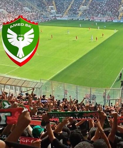 Amedspor taraftarları maçta 1 dakika sustu: Nedeni belli oldu!