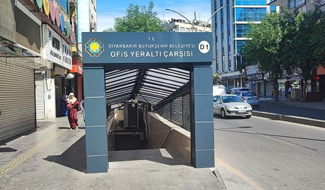 Diyarbakır Ofis Yeraltı Çarşısı'nın akıbeti belli oldu!
