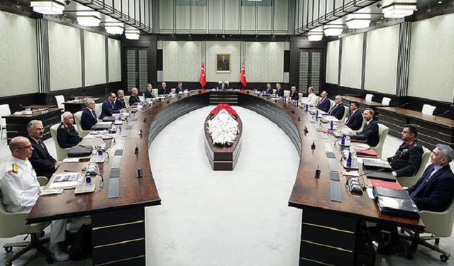 MGK sonrası 6 maddelik açıklama geldi