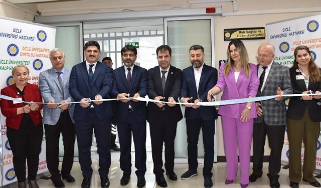 Dicle Üniversitesi Hastanesi'nde yeni bir klinik açıldı