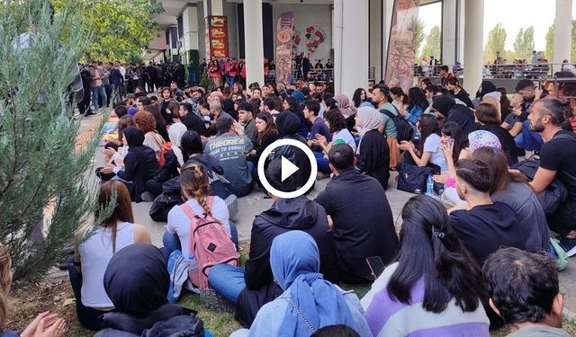 Diyarbakır'da öğrencilerden eylem!