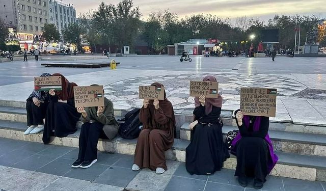 Diyarbakır'da sessiz protesto!