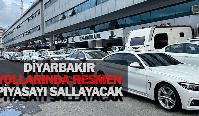 Diyarbakır yollarına piyasayı sallayacak araba geliyor