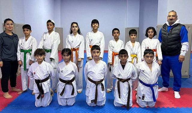Diyarbakır’da miniklere tekvando eğitimi