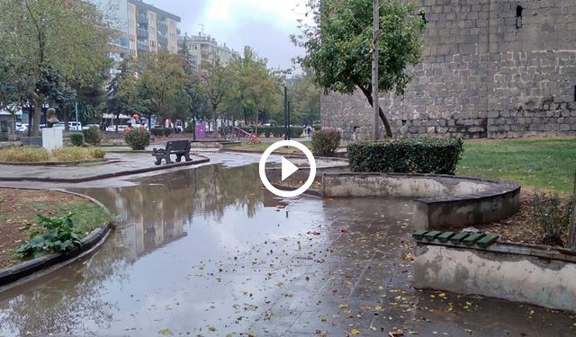 Diyarbakır’da yağmur sonrası aynı çile!