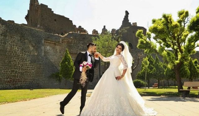 Evlenecekler için Diyarbakır’ın o ilçesinde bir ilk