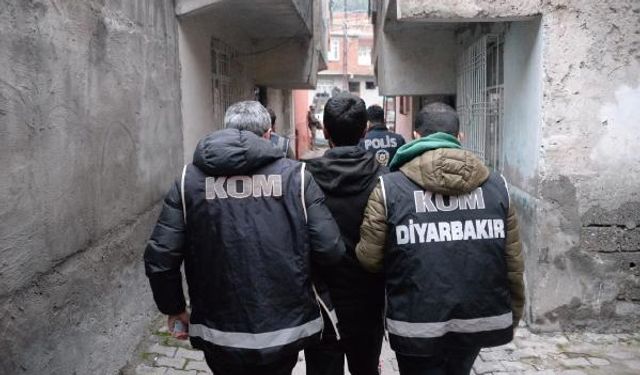 Bakan açıkladı: Diyarbakır’da bir kişi yakalandı