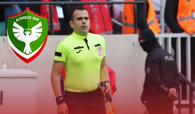 Amedspor’dan ‘hakem’ göndermesi!