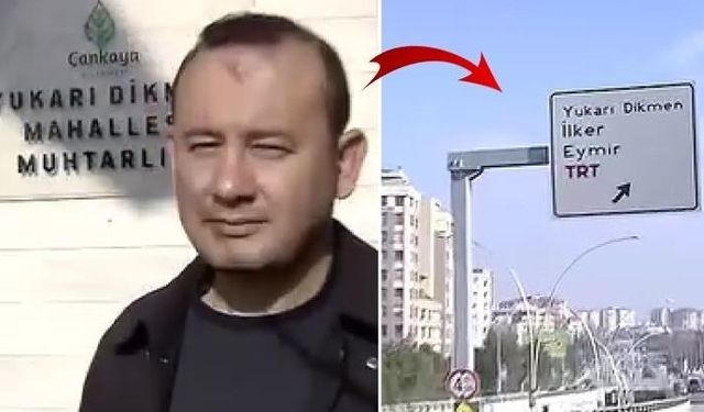 Bir sabah uyandı mahallenin ismi değişmiş
