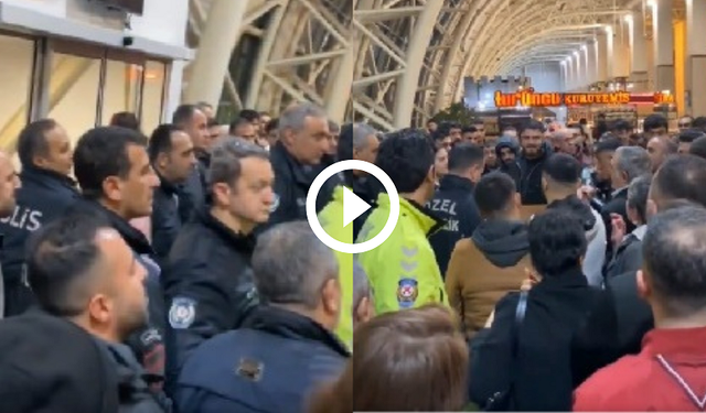 Diyarbakır’da uçak kalkmadı: Vatandaşlar isyan etti